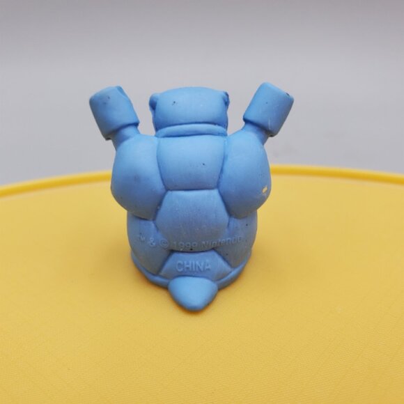 Vtg Nintendo Pokemon Rubber Eraser Keshi Figure Lot Blastoise Clefable Machamp - Picture 6 of 8
